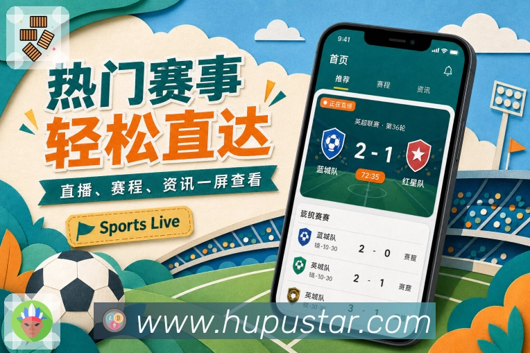 虎扑App赛事更新池：比分变动、赛程调整、球队动态和热门讨论